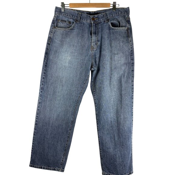 Street Preppy Calvin Klein Jeans, Straight Leg Medium Wash, Men's 34X29 - Picture 2 of 9